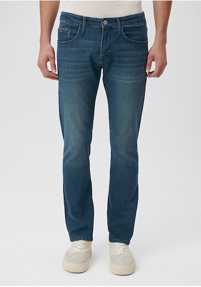 Mavi Marcus Otantik Puslu Lux Black Jean Pantolon 0035182405 Mavi
