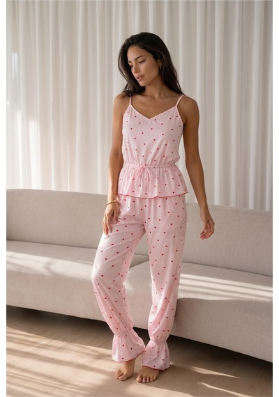 Norcia Sports Kadın Baskılı Bağcıklı 2 Parça Pembe Pijama Takımı Çok Renkli - 929322532 Çok Renkli - 929322532 Çok Renkli Norcia Sports Kadın Baskılı Bağcıklı 2 Parça Pembe Pijama Takımı Çok Renkli - 929322532 Çok Renkli - 929322532 Çok Renkli