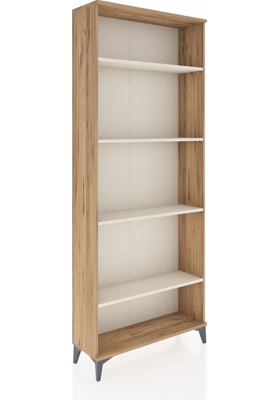 Arges Dolap 4 Raflı 88x30x221 Çam-aytaşı Çam