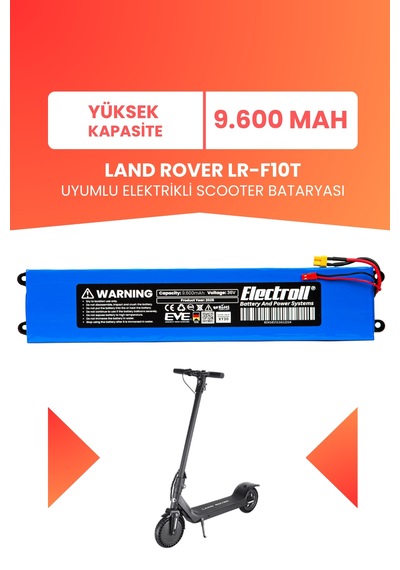 Land Rover Lr-f10t Uyumlu Batarya Yüksek Kapasite 36v 9.600mah