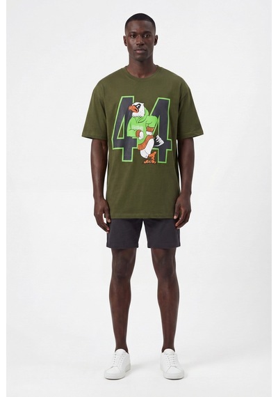 Blow Up Future Gen 44 Oversize Erkek T-shirt 141437 Haki