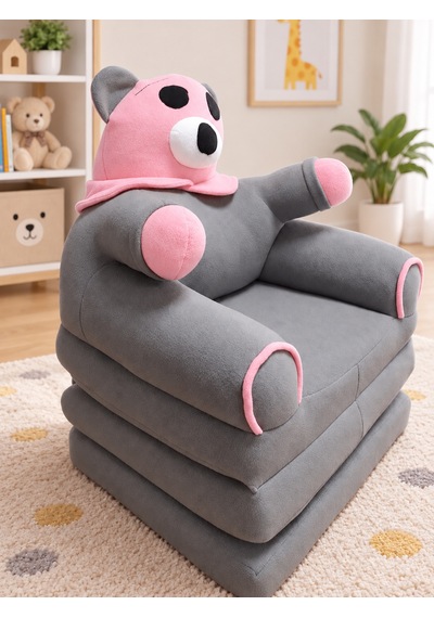 Teknor Ayıcık Katlanabilir Çocuk Koltuğu 120 Cm Pembe