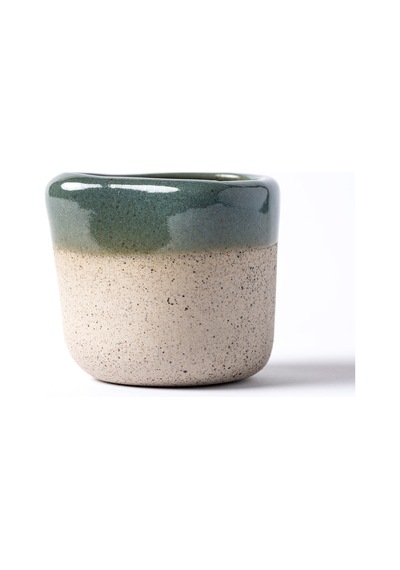 Must Bej/mavi Stoneware El Yapımı Mug & Türk Kahvesi Karışık 2li Set 8633