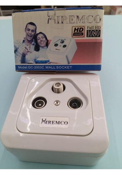 Hiremco Çoklu Uydu Prizi Full Hd 1080P