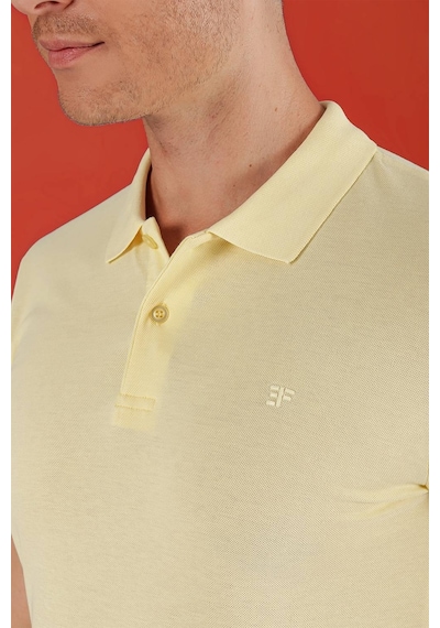 Efor Ts 845 Sarı Spor T-shirt Sarı