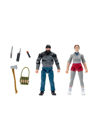 Stranger Things Hopper & Eleven İkili Aksiyon Figür Seti Strt0110