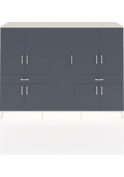 Hyperion Dolap 12 Raflı 2 Çekmeceli 8 Kapaklı 220x44x163 Aytaşı-a Aytaşı-antrasit Hyperion Dolap 12 Raflı 2 Çekmeceli 8 Kapaklı 220x44x163 Aytaşı-a Aytaşı-antrasit