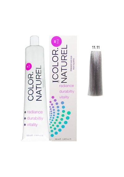 Color Naturel Saç Boyası 11.11 Küllü Platin 100 Ml
