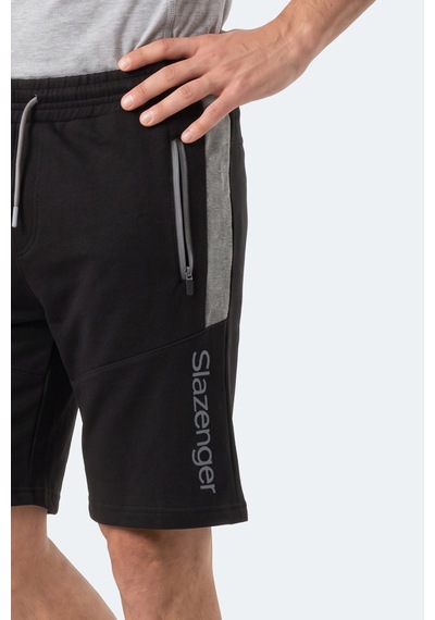 Slazenger Nıkon I 2 Li Set Erkek Siyah - Koyu Gri Şort