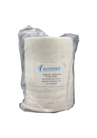Hıdrofıl Sargı Bezı 15cm X 50 Mt
