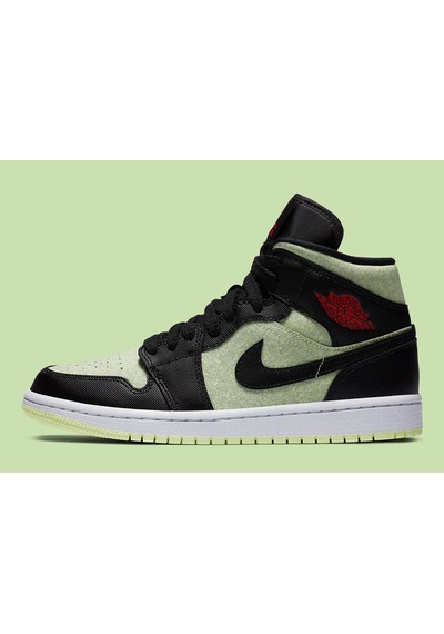 Nike Air Jordan 1 Mid Se Basketbol Ayakkabısı Yeşil