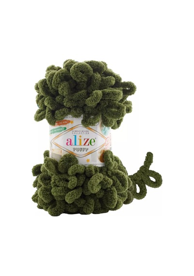 Alize Puffy Puffy 620 İpliği - 5 Adet Peluşlu 264250946