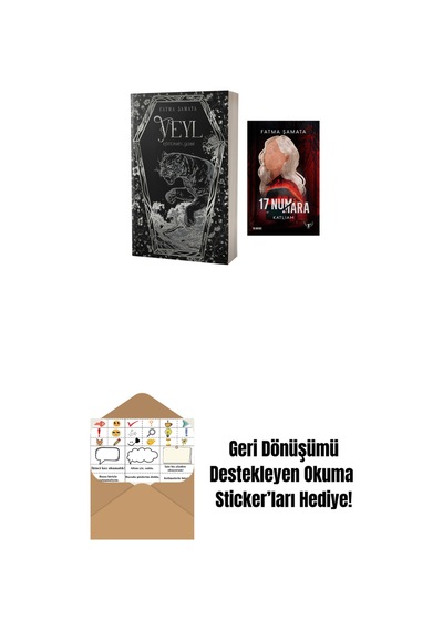 Veyl - Kötülerin Şehri + 17 Numara - Katliam + Okuma Sticker'ları