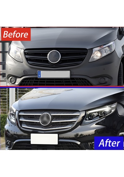Autogp Mercedes Vito W447 Ön Far Lambası Seti Takımı Ledli 2025 Dizayn 2015+
