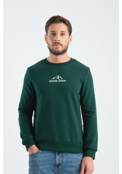 Shooter Sportwear Ribey Tekstil İth.ihr.san.tic.ltd.şti Erkek Üç İplik Sweatshirt Şardonsuz Pamuklu Regular Fit Bisiklet Yaka Spor Sweat Koyu Yeşil Shooter Sportwear Ribey Tekstil İth.ihr.san.tic.ltd.şti Erkek Üç İplik Sweatshirt Şardonsuz Pamuklu Regular Fit Bisiklet Yaka Spor Sweat Koyu Yeşil