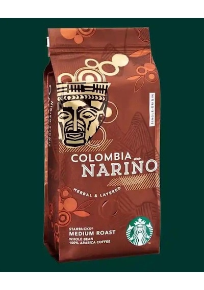 Starbucks Colombia Nariño 250 gr Çekirdek Kahve