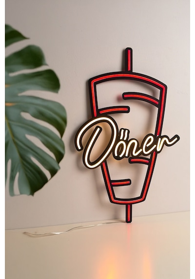 Döner Neon Tabela