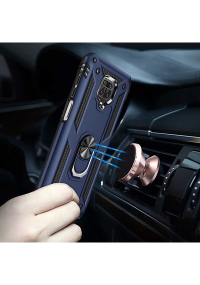 Xiaomi Redmi Note 9 Pro Kılıf Zore Vega Kapak Gold