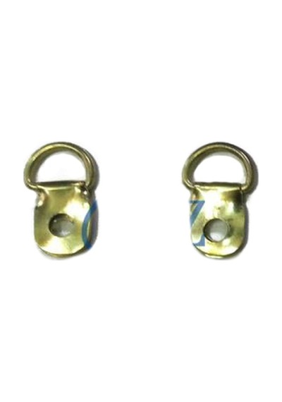 Tel Resim, Tablo, Çerçeve Askısı - 10x14mm, Sarı, 10 Adet Çok Renkli