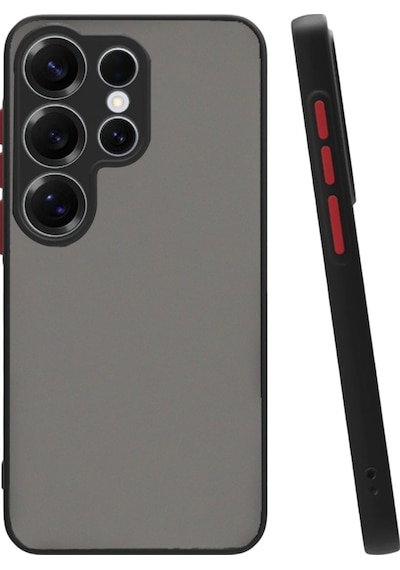 Samsung Galaxy  Uyumlu,  S26 Ultra Montreal Silikon Kapak - Siyah