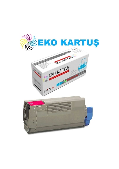 Oki C3200/ Oki C3200n Uyumlu, Toner 42804580 Mavi