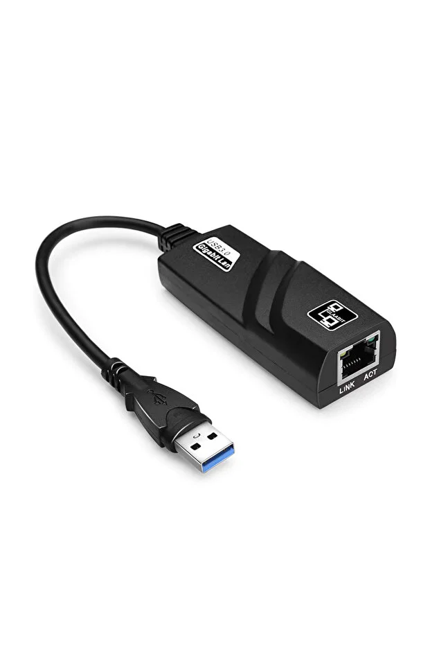 Harici İnternet 1000 Mbps Gigabit Tip C Usb 3.0 Kablolu Ağ Kartı Usb Rj45 Lan Ethernet Dönüştürücü