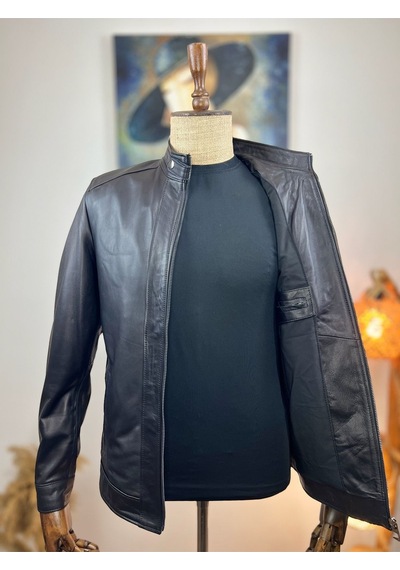 Always Leather Usta İşi Özel Dikim %100 Hakiki Deri 1803340016 Siyah