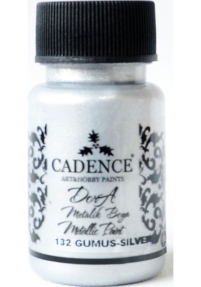 132 Gümüş Dora Metalik Boya 50Ml Cc N11.969