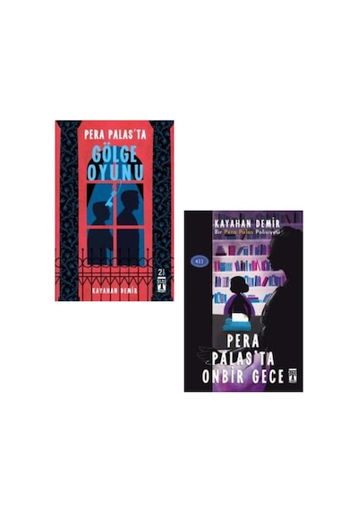 Pera Palas'ta Gölge Oyunu + Pera Palas'ta Onbir Gece 2 Kitap Set - Kayahan Demir