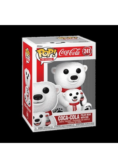 Funko Pop Ad İcon Coca-cola Polar Bear With Cub 241