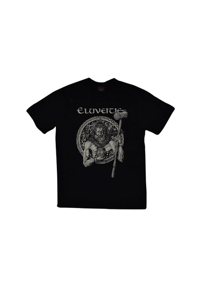 Stoned&Fame Eluveitie Baskılı T-shirt SIYAH Siyah