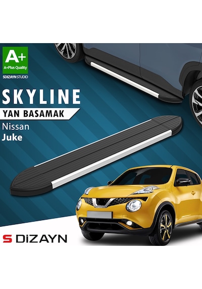 S-dizayn Nissan Juke Skyline Aluminyum Yan Basamak 173 Cm 2010-2018 A+ Kalite