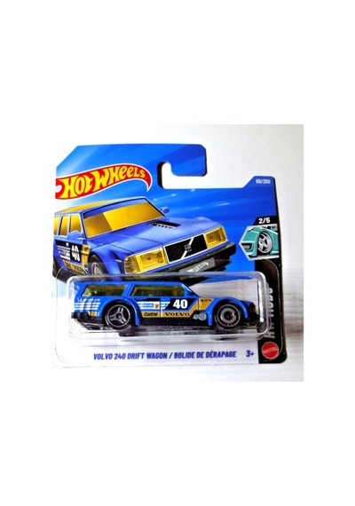 Volvo 240 Drift Wagon 69/250 2/5 Hw Wagons Mavi Drift Canavarı Koleksiyonluk Çok Renkli