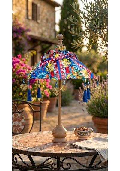 Solea Limoncello Azure Bali Şemsiyesi Sarı