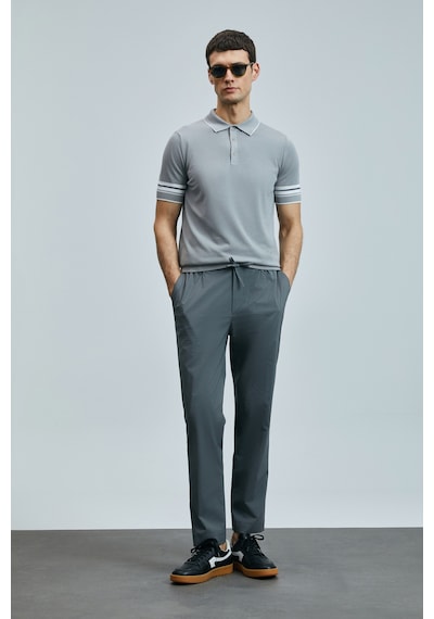 Lufian Marco Smart Erkek Chino Pantolon Slim Fit Yeşil Yeşil 111190349100600 Yeşil