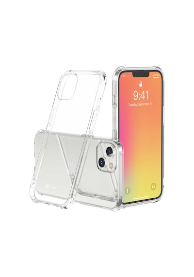 Kajsa Apple Uyumlu iPhone 13 Mini Kılıf Kajsa Transparent Kapak ZORE-219778