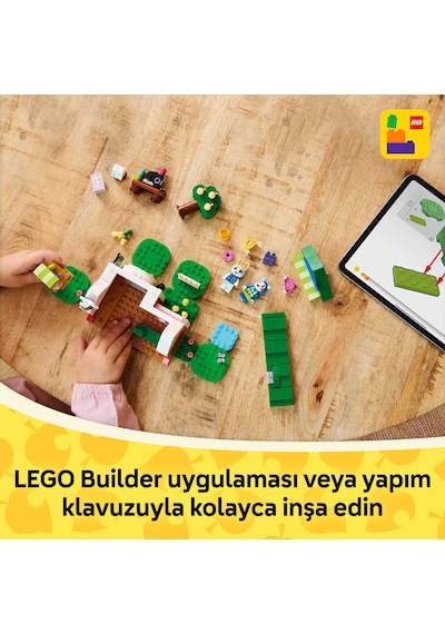 LEGO® Animal Crossing™ Able Sisters Giyim Mağazası 77055 - 6 Yaş ve Üzeri Çocuklar için Yaratıcı Oyuncak Yapım Seti (322 Parça)