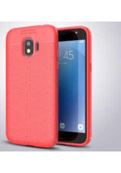 Samsung Galaxy Uyumlu J2 Pro 2018 Kılıf Deri Tarzı Niss Silikon Case
