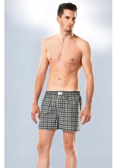 Erkek Poplin Boxer 1118 - 6 Adet 001
