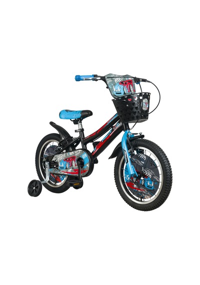 Beemer 16 Jant New Design 4 - 7 Yaş Çocuk Bisikleti 2024 Model Mavi