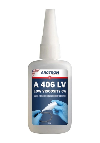 Arctron A406 Lv Plastik Ve Kauçuk Yapıştırıcısı - 20 Gr