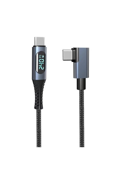 240w Pd Typec Led Ekranlı 8k60hz 40gbps Data Ve Şarj Kablo-fc896