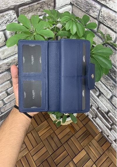 Guard Mat Lacivert Fermuarlı Ve Deri Patlı El Portföyü - Grd2403xw22286 Lacivert