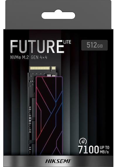 Hiksemi Future Lite 512gb Ssd, Pcle Gen 4x4, Nvme, 6320mb/s Okuma Hızı, 3111mb/s Yazma Hızı