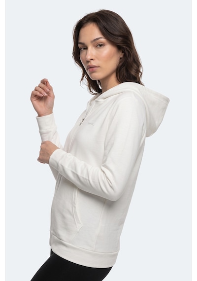 Slazenger Sera I Kadın Fermuarlı Ekru Sweatshırt