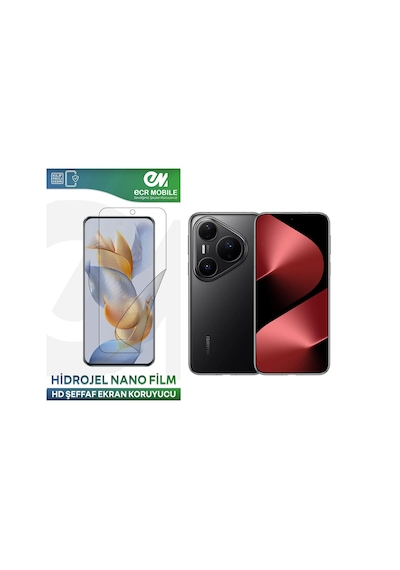 Huawei Pura 80 Pro/ultra İle Uyumlu Hidrojel Nano Film Hd Şeffaf Ekran Koruyucu Tempered Cam Değildir