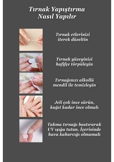 Takma Tırnak Yapıştırıcı Jel 30ml Hamur Jel Büyük Boy Yapıştırma Jeli Ele Yapışmaz 30ml