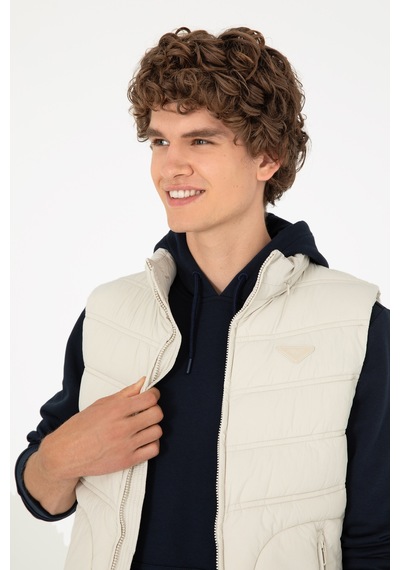U.s. Polo Assn. Erkek Taş Yelek Dokuma 50290796-vr049 Tas