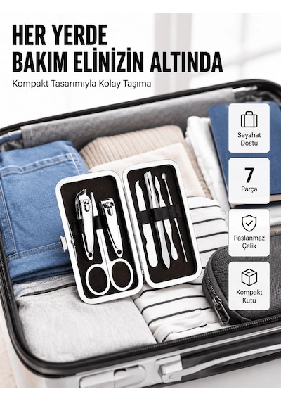 Lb Kompakt Tasarımlı El Ve Ayak Bakım Seti