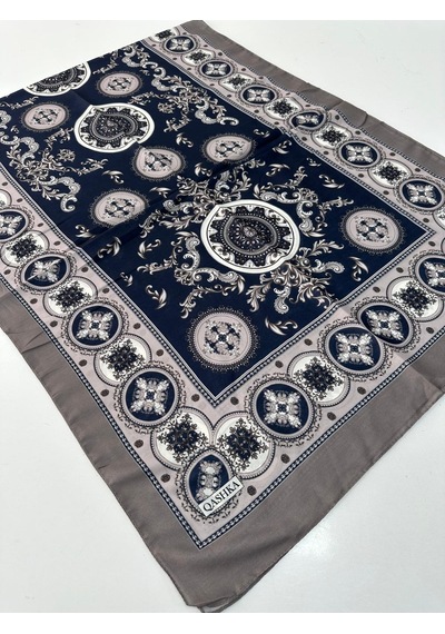 Qashka Soft Pamuklu Şal Etro Desen Lbd1324-43664 Çok Renkli